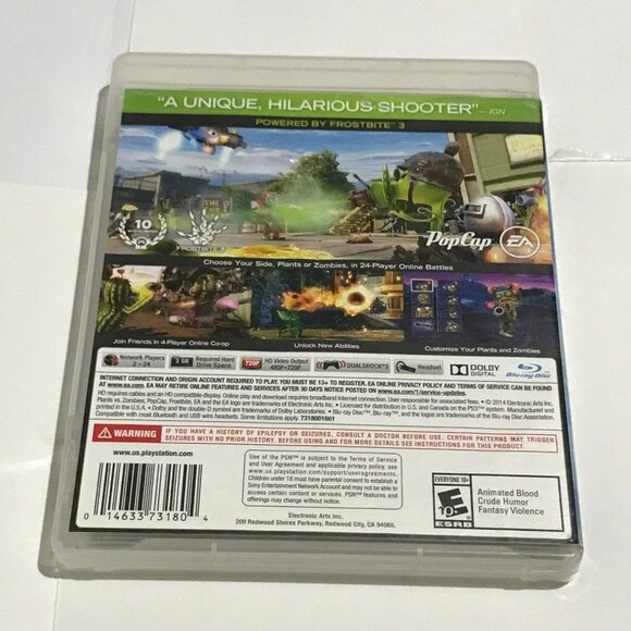 PS3 Plants vs Zombies: Garden Warfare PlayStation 3 - Picture 2 of 4
